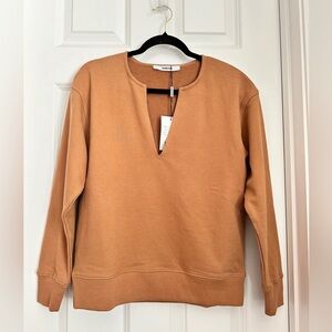 Thakoon Camel colored Long Sleeve Lightweight Sweater